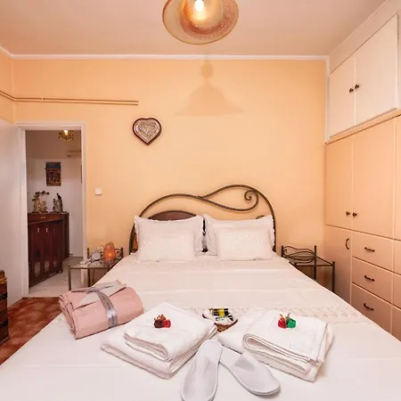 아파트 Spirelas House Private Parking 15min From Town
