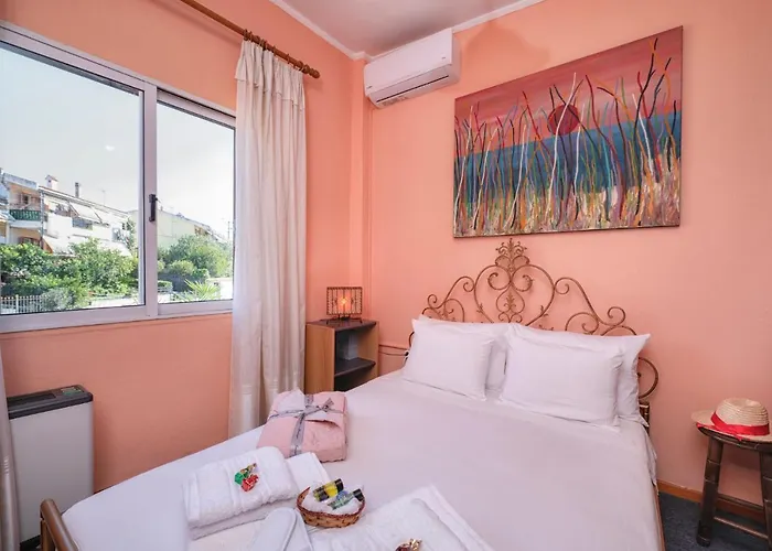 Apartment Spirelas House Private Parking 15min From Town